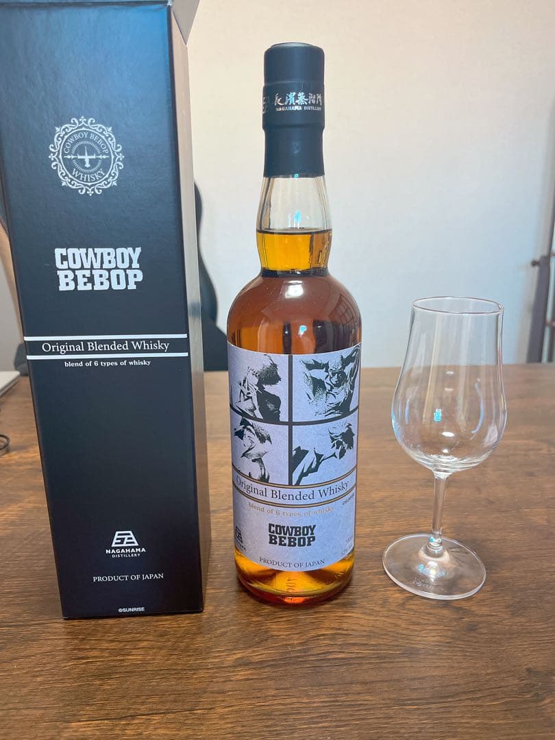 カウボーイビバップ　オリジナルブレンテッドウイスキー【限定600本】長濱蒸留所