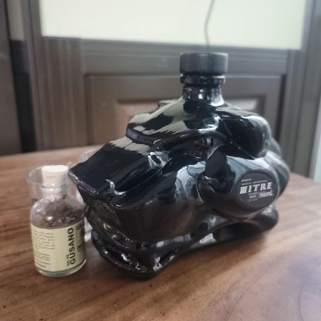 メスカル MITRE 750ml ジャガーボトル グサノとグラス付き