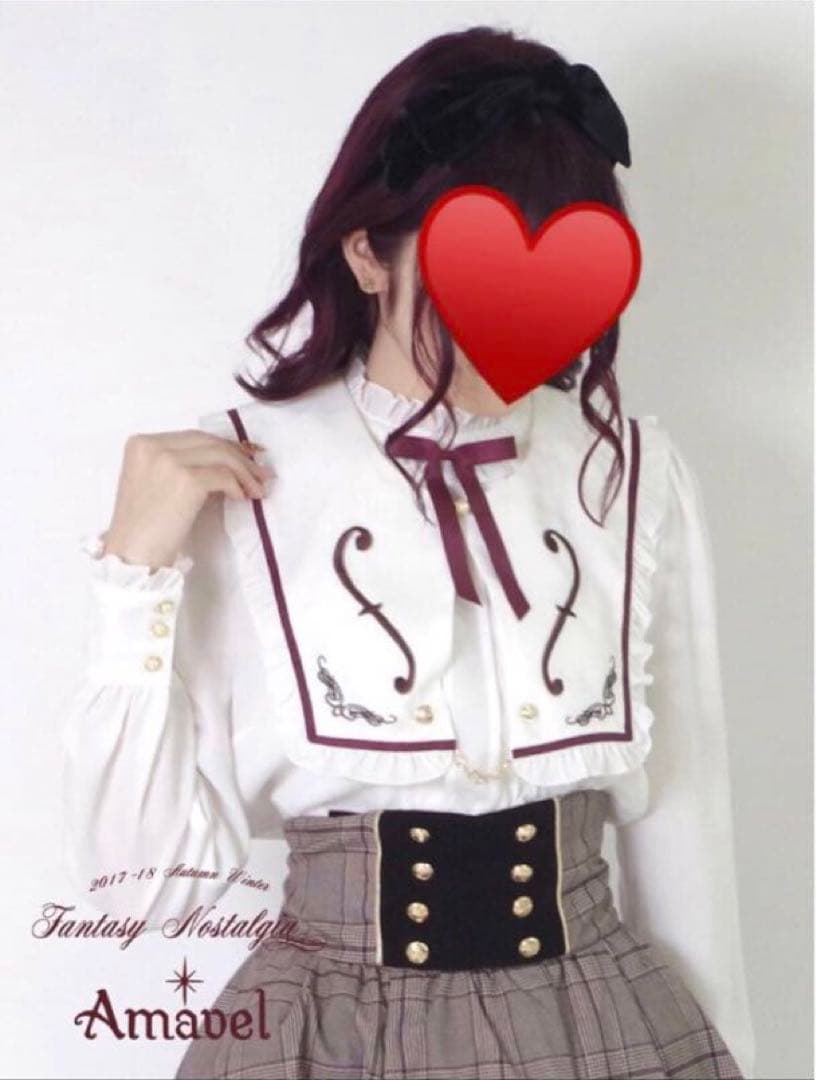 ·˖✶ Amavel ブラウス スカート セット ブラック