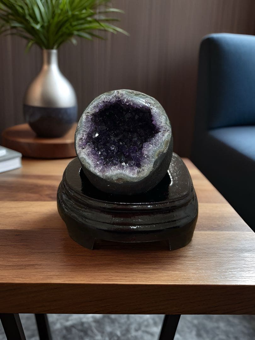 ⭐️アメジストジオードドーム♡ウルグアイ産　紫水晶　置物⭐️