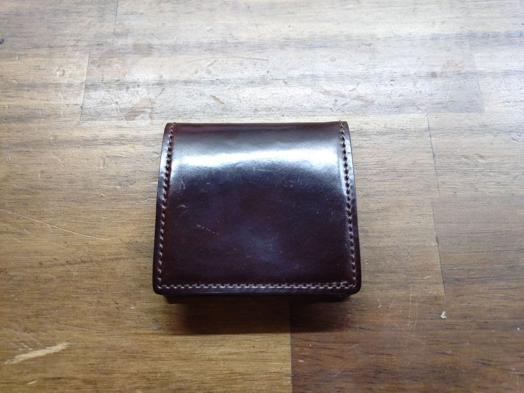 S*a様 売り切ります！ GANZO シェルコードバン2 ケース バーガン