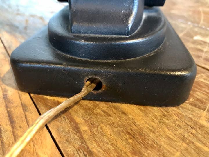 ヴィンテージランプ ホーロー シェード デスクランプ 卓上照明 バンカーズライト