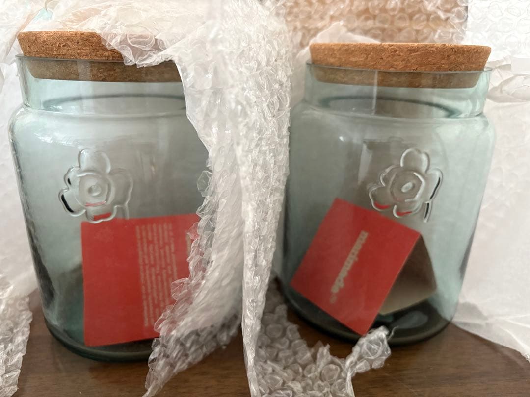 marimekko jar ジャー ガラス 保存容器