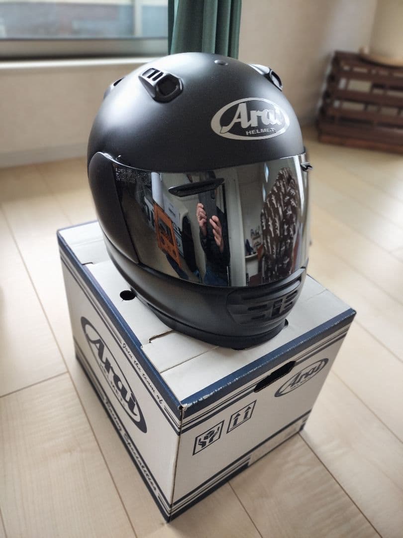 アライヘルメット　ラパイドIR フラットブラック　５９-６０ｌサイズ　中古