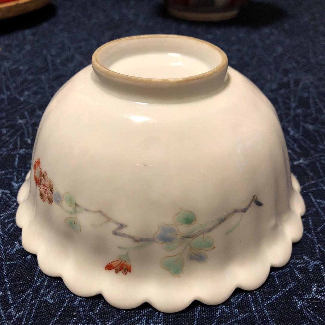 逸品　古伊万里　柿右衛門様式　江戸後期　古美術品