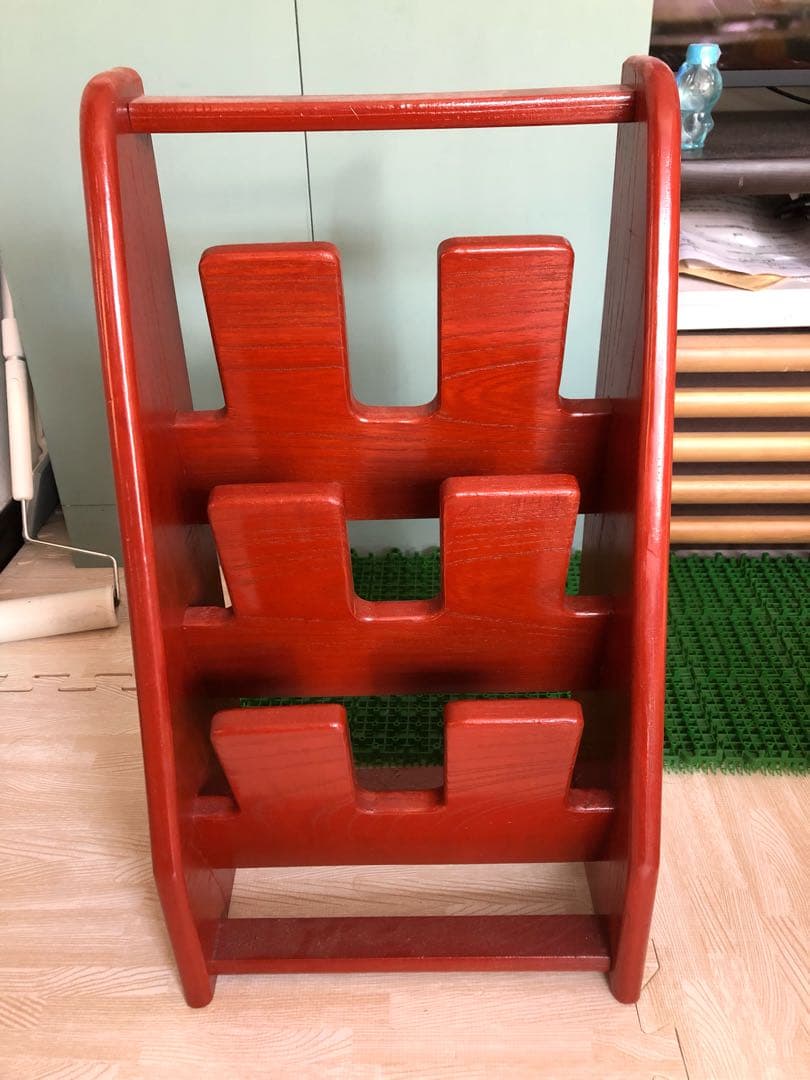 ハンドメイド 木製 スリッパラック 和風 モダン