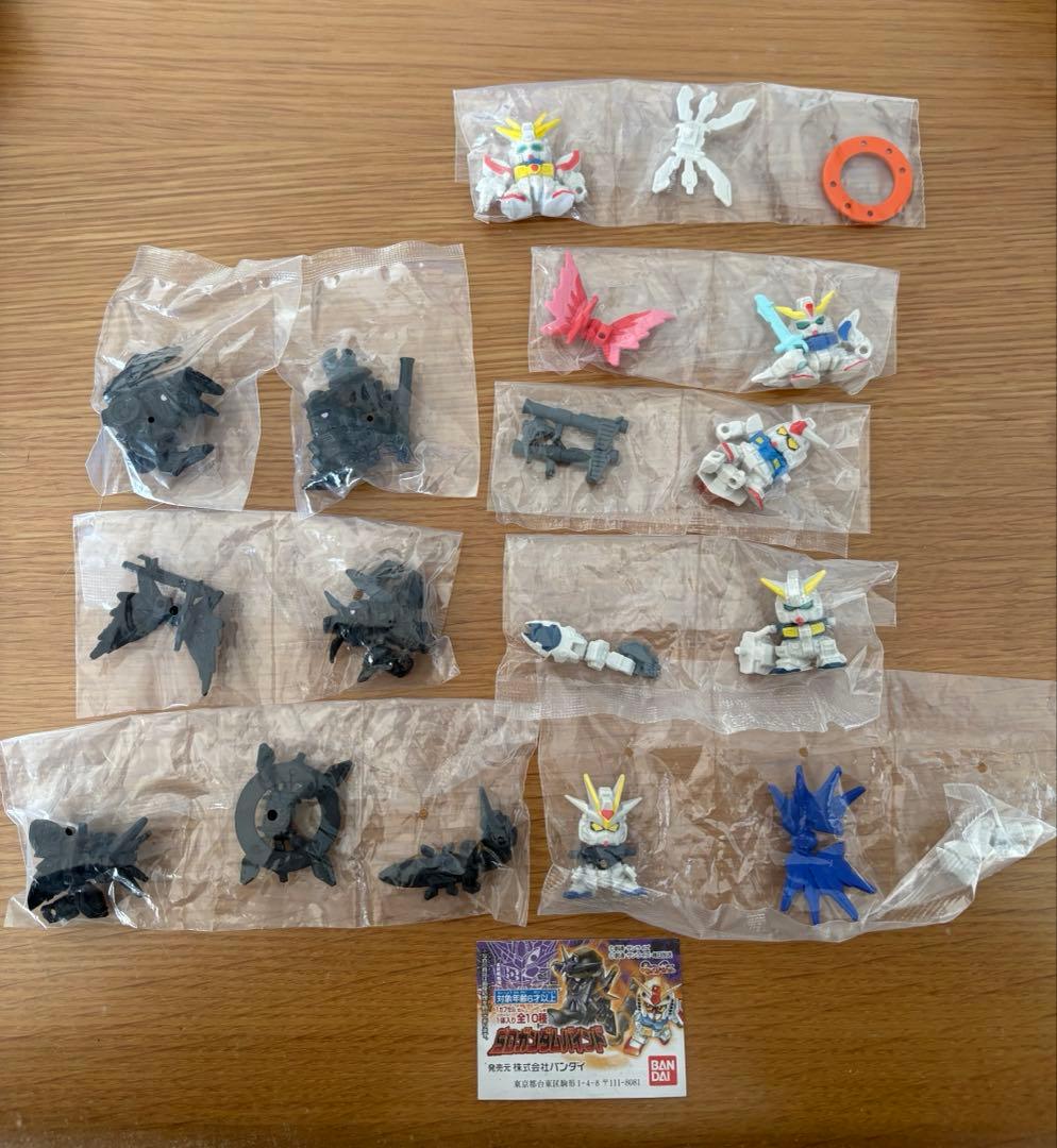 レア　希少　SDガンダムバインド１セミコンプ（９種）バインド４（８種）　ガチャ