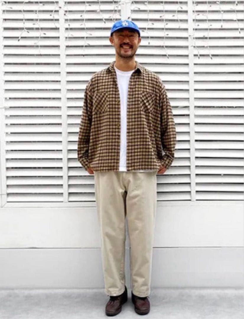 名品 SUNDAYS BEST / フランネルシャツ/Lサイズ