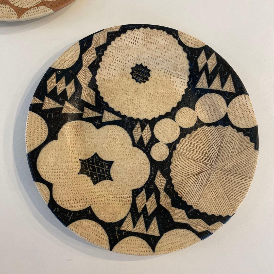 佐藤尚理 bonoho お皿　黒