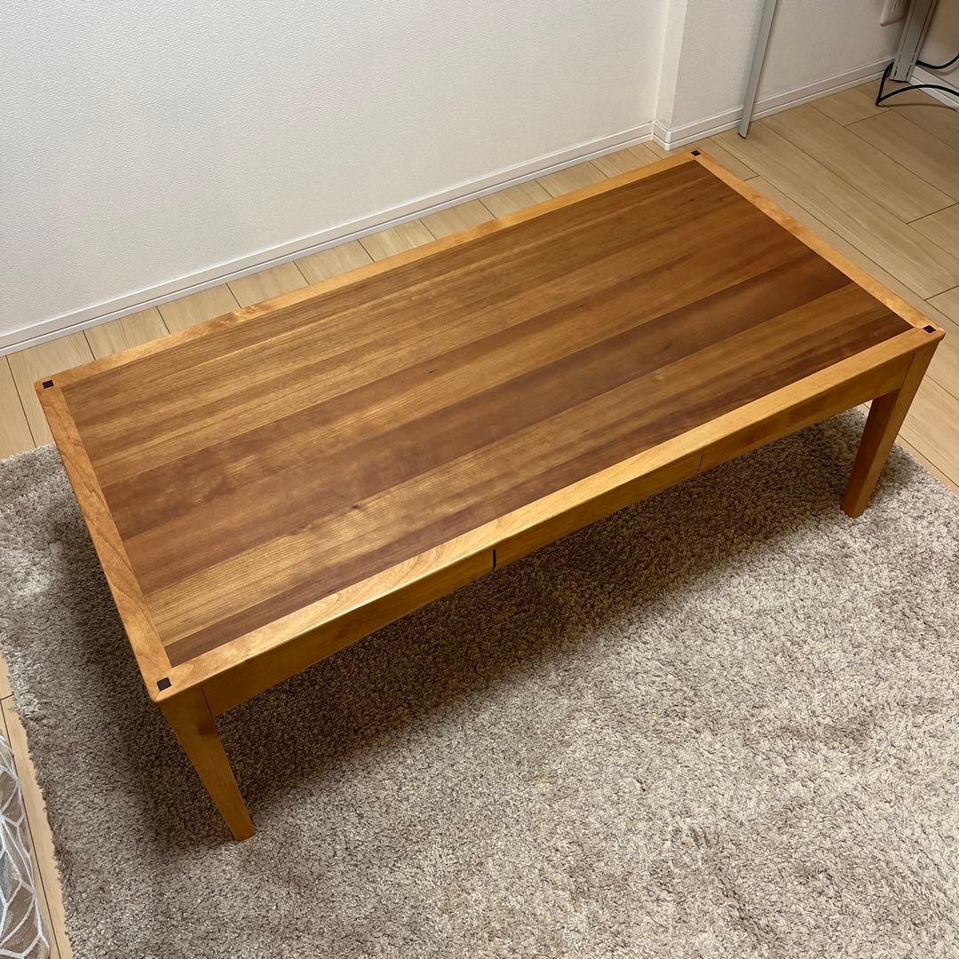 【値下げしました】ACTUS Bosco センターテーブル（引き出し付き）