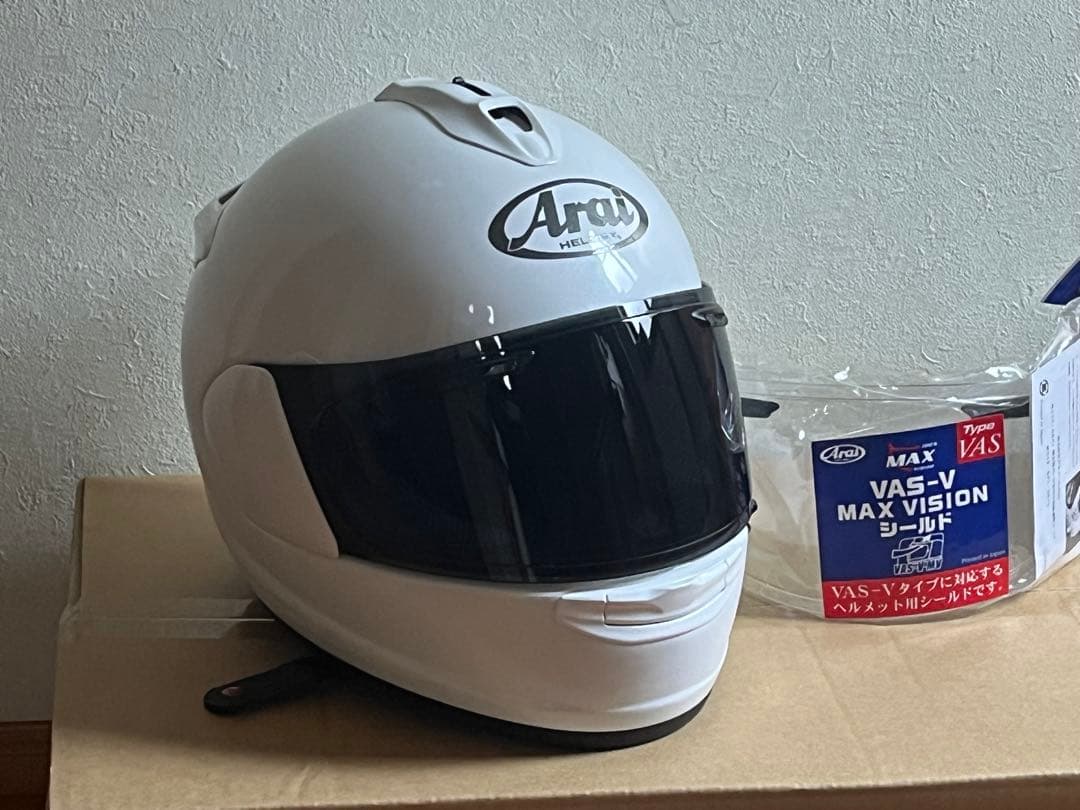 【値引きしました】Arai VECTOR X フルフェイスヘルメット　中古品