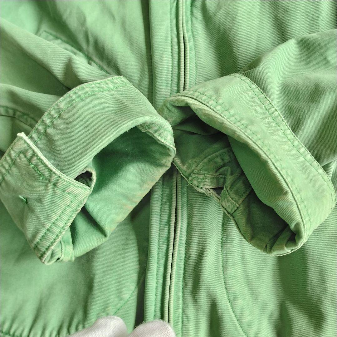 希少✨ポロラルフローレン　スイングトップ　ブルゾン　グリーン　古着　雰囲気◎