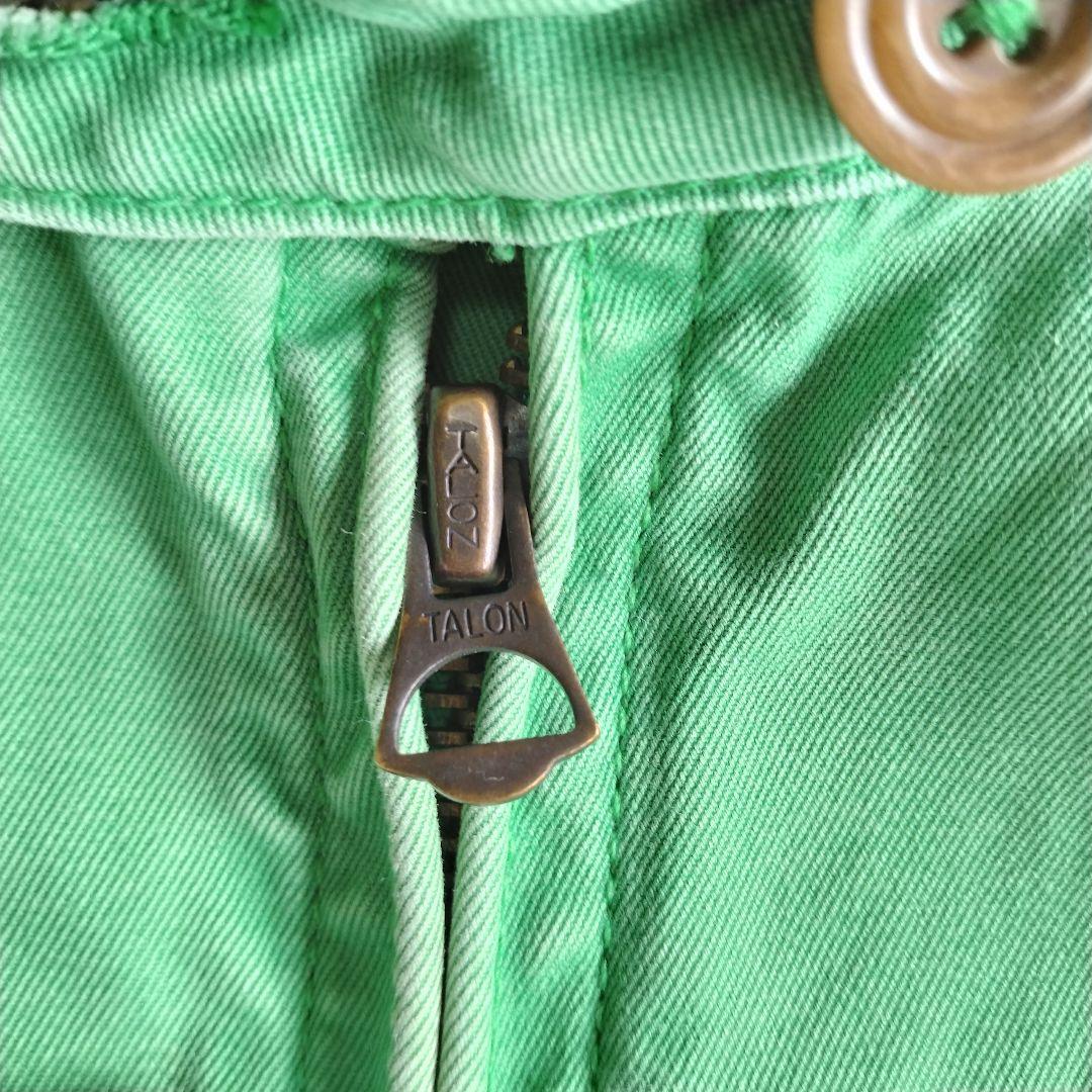 希少✨ポロラルフローレン　スイングトップ　ブルゾン　グリーン　古着　雰囲気◎