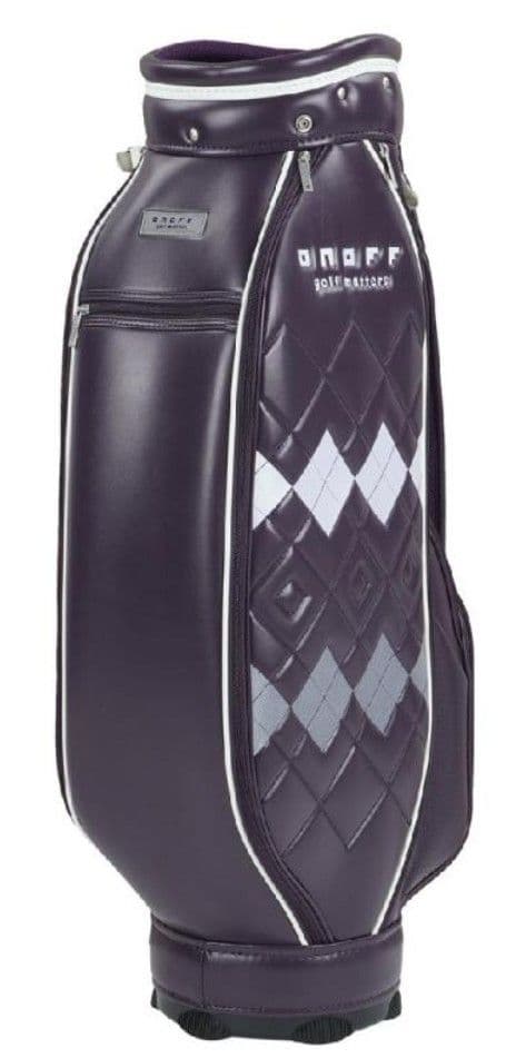 【新品】オノフ レディース　キャディバッグ 5口　パープル