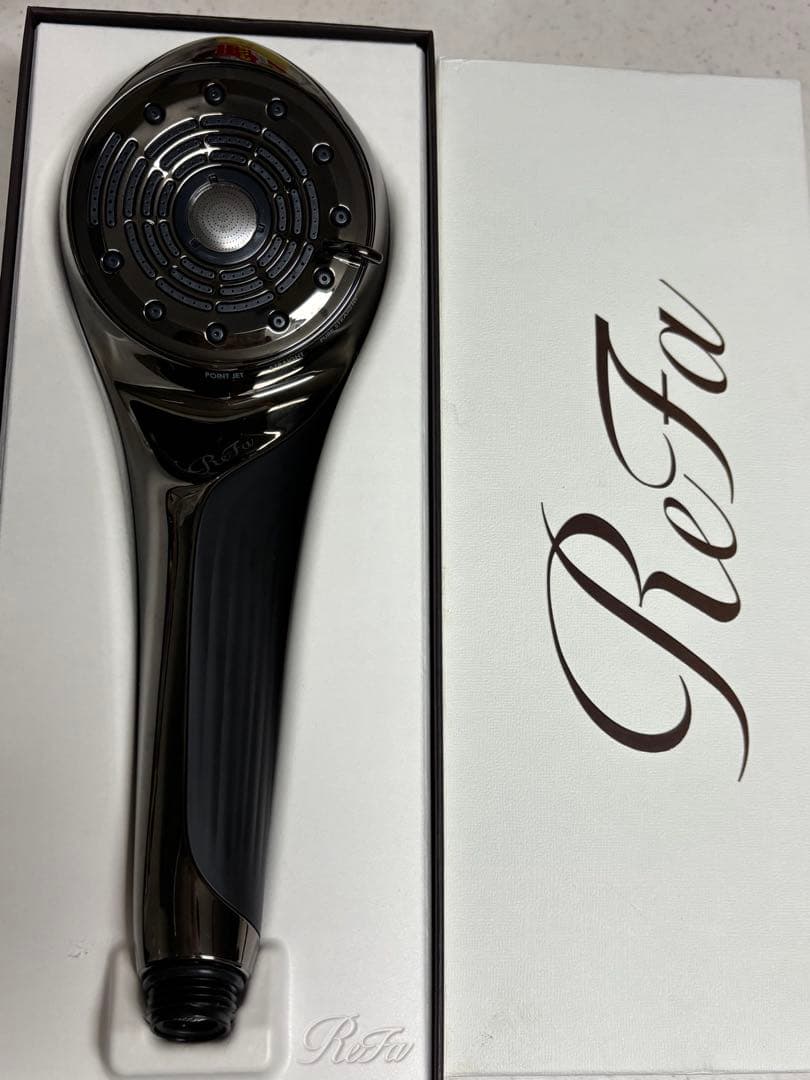 ＣＭ中！最新リファ　ウルトラファインバブルU シャワーへッド！ブラック