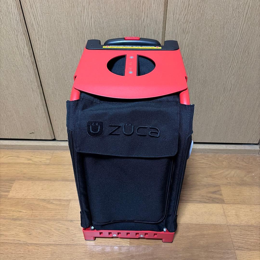 ZÜCA キャリーカート 赤/黒