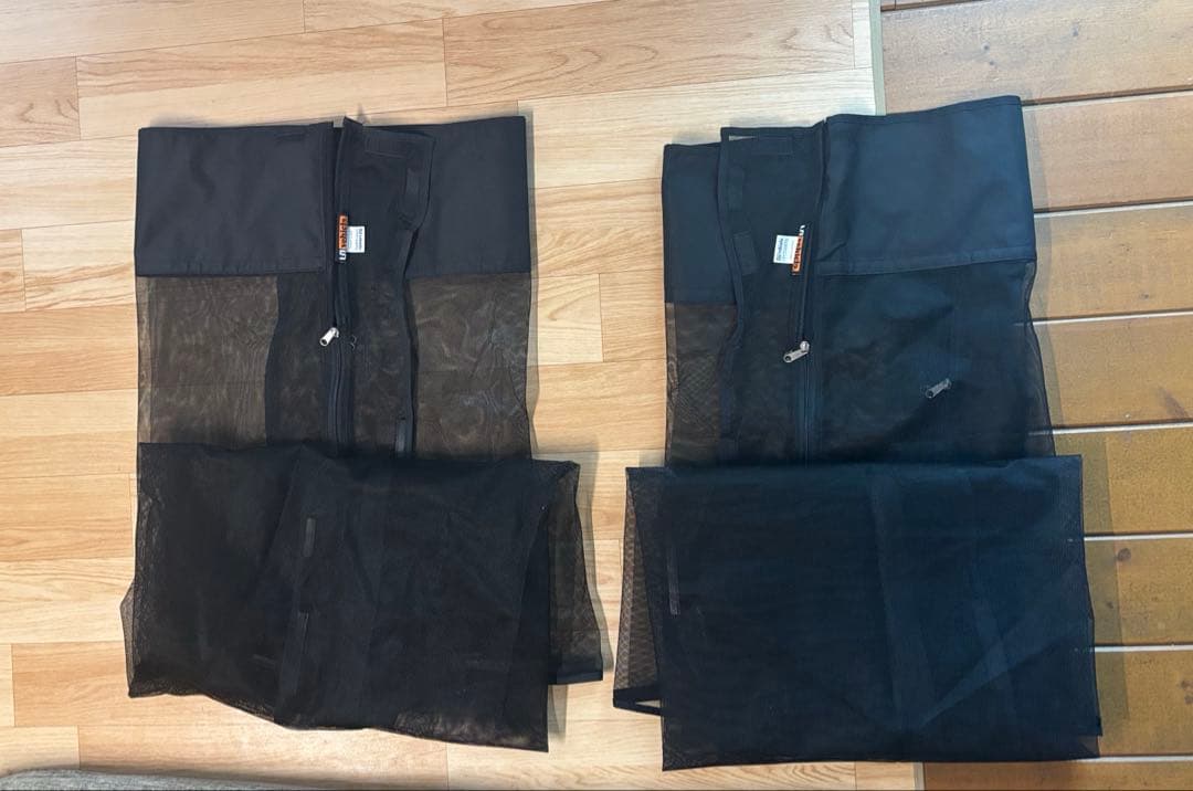 ユーアイビークル製　虫除け防虫ネット　左右セット　蚊帳　ハイエース　ナロー