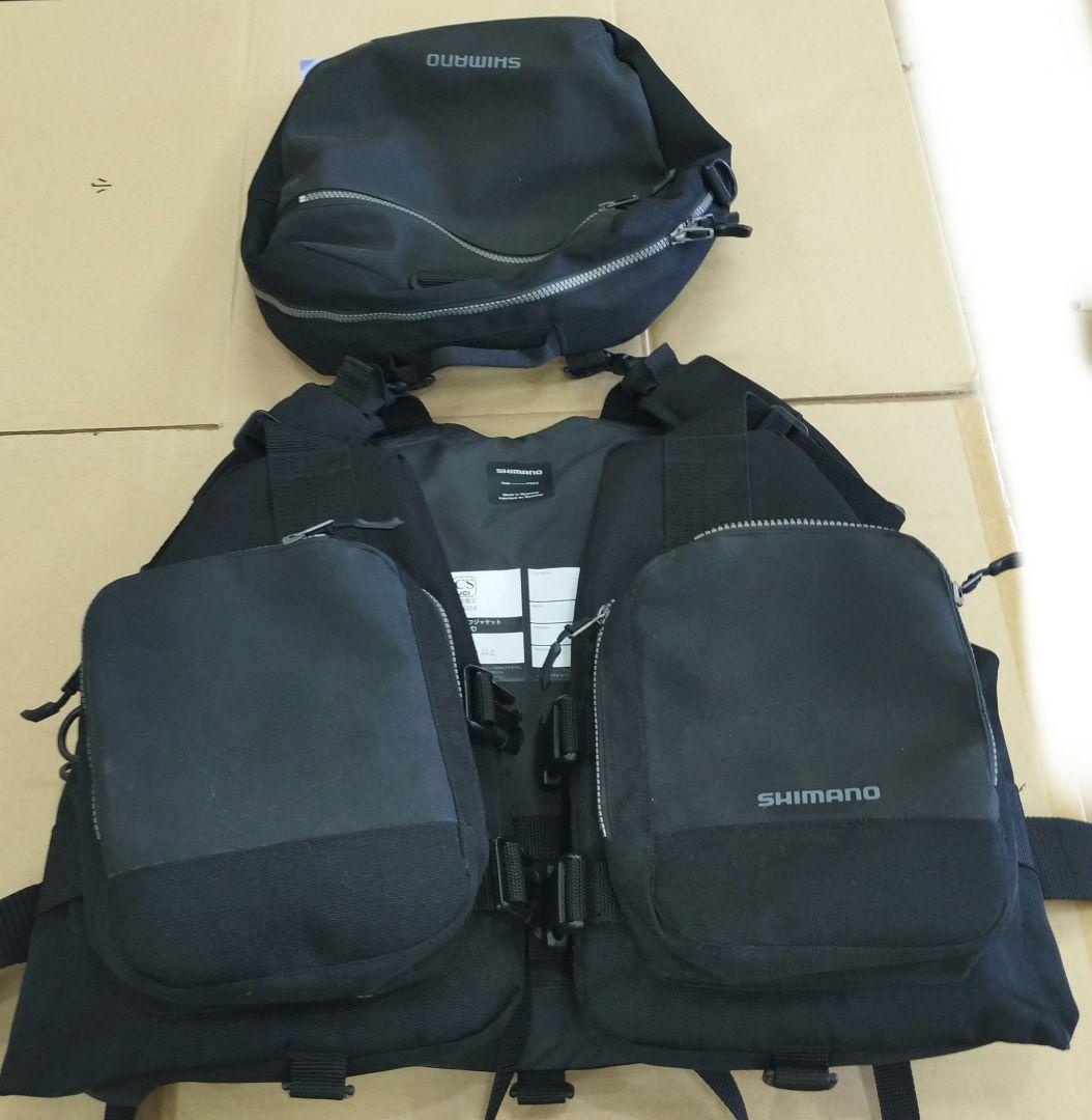 【美品】シマノ　デタッチャブルゲームベスト