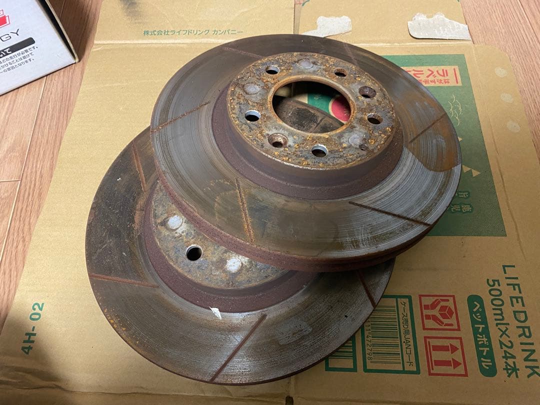 友光ディクセル　スリット入りブレーキローター　ncロードスター用フロント