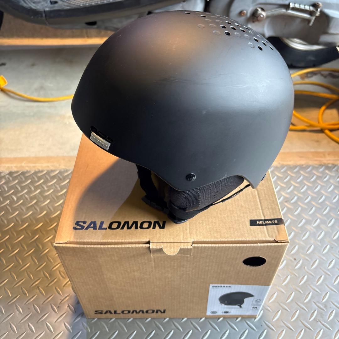 salomon スノーボード スキー ヘルメットM BRIGADE