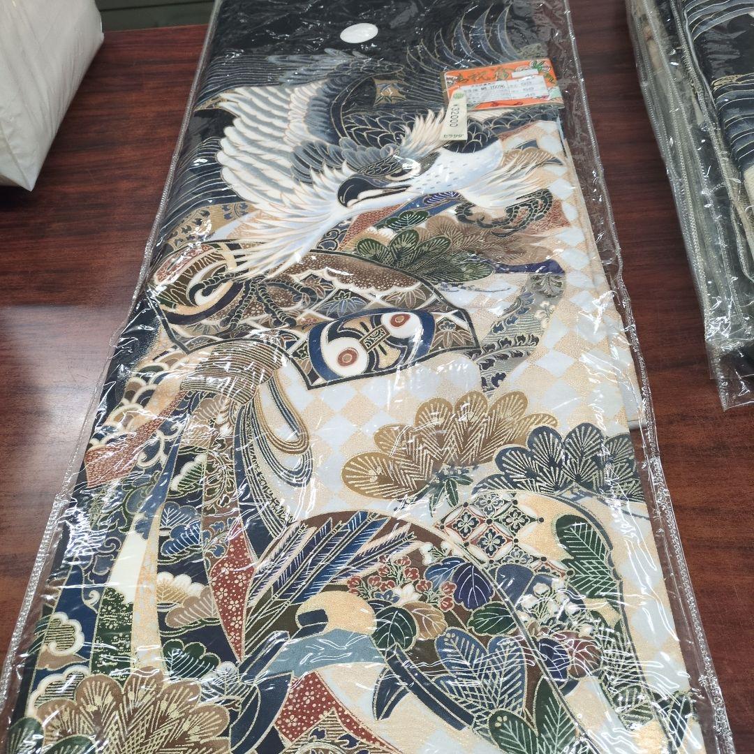 七五三男の子熨斗目着物未使用訳あり