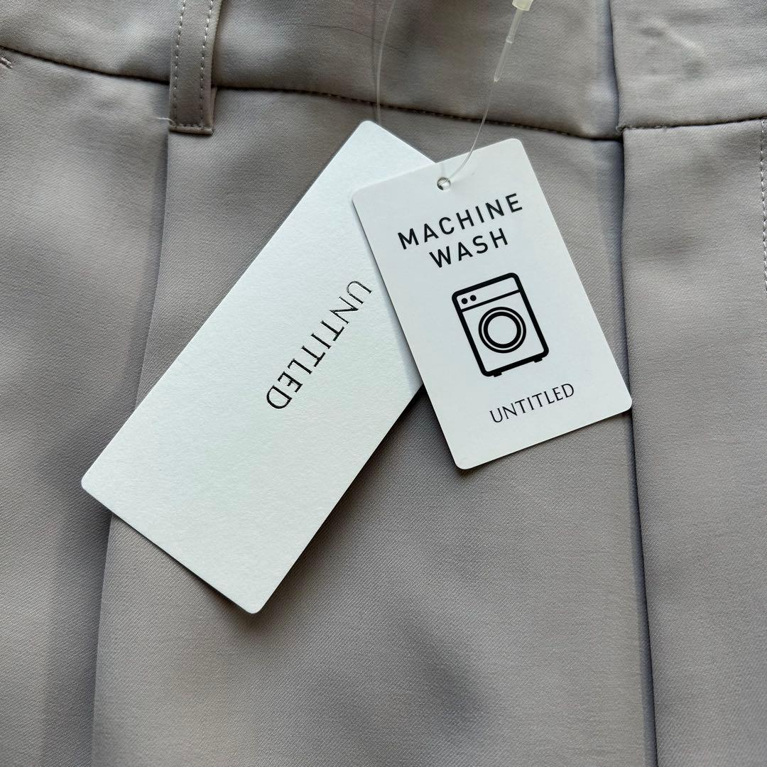 【極美品】アンタイトル ダブルブレスト ストレッチ セットアップ 大きいサイズ