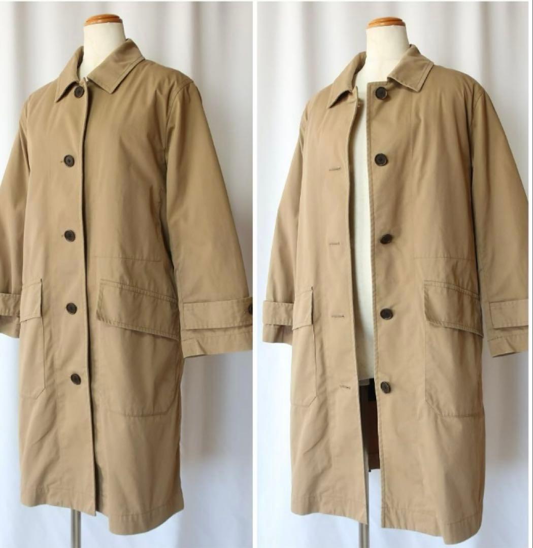 MHL. ダウンライナー付き ステンカラーコート スプリングコート ベージュ 1