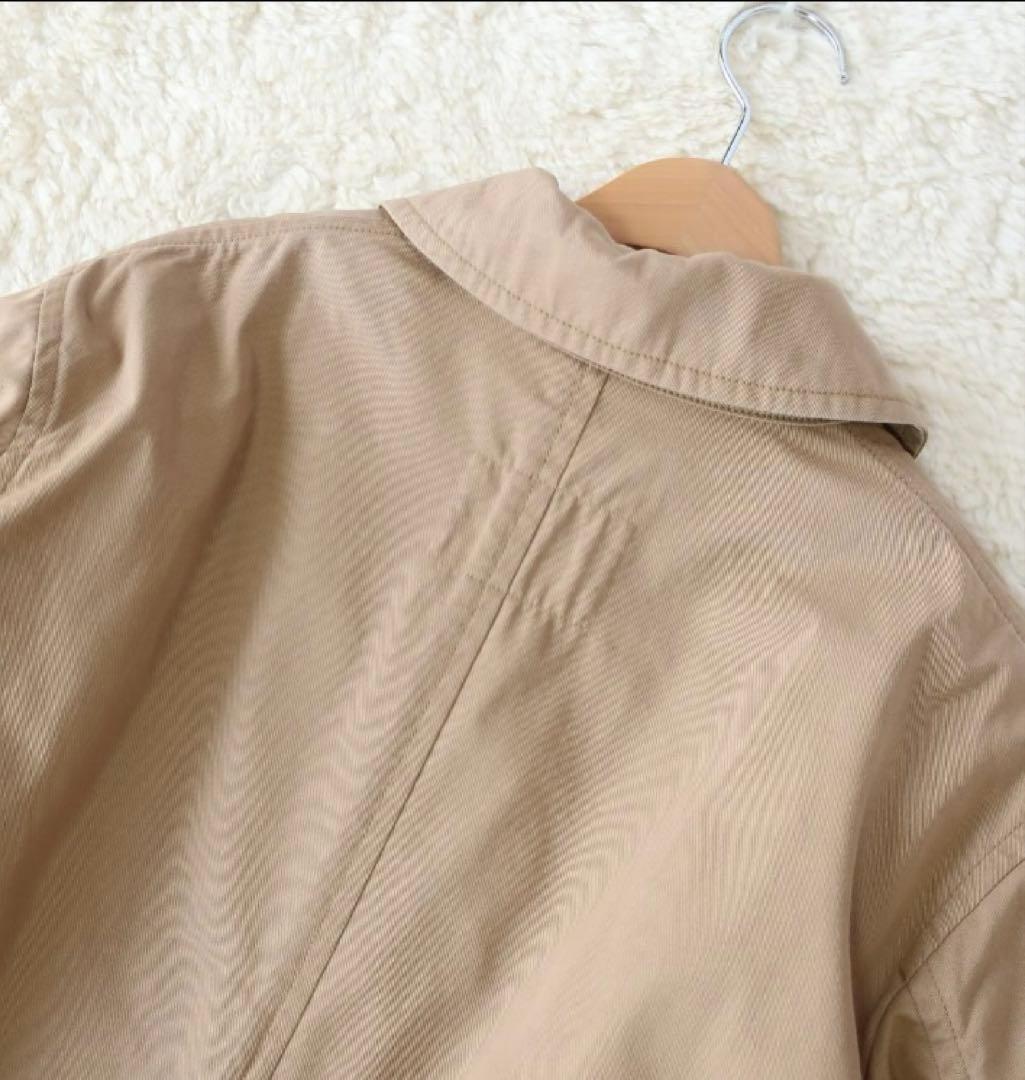 MHL. ダウンライナー付き ステンカラーコート スプリングコート ベージュ 1