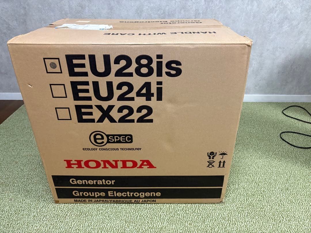 【未使用未開封品】 ホンダ インバーター発電機 EU28is JNA0