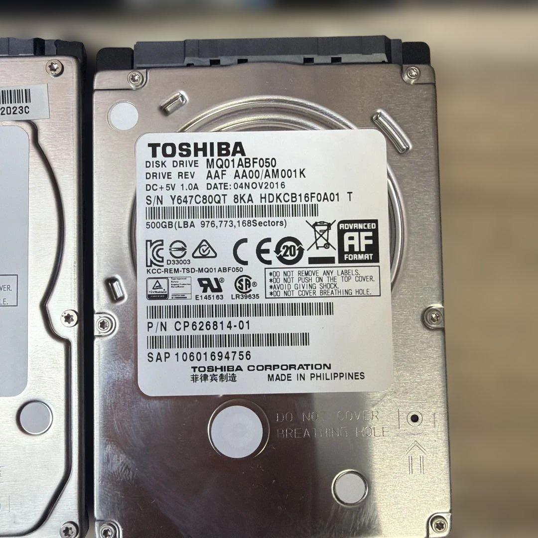 HDDセット 500GB、1TB、2TB、4TB 各種モデル