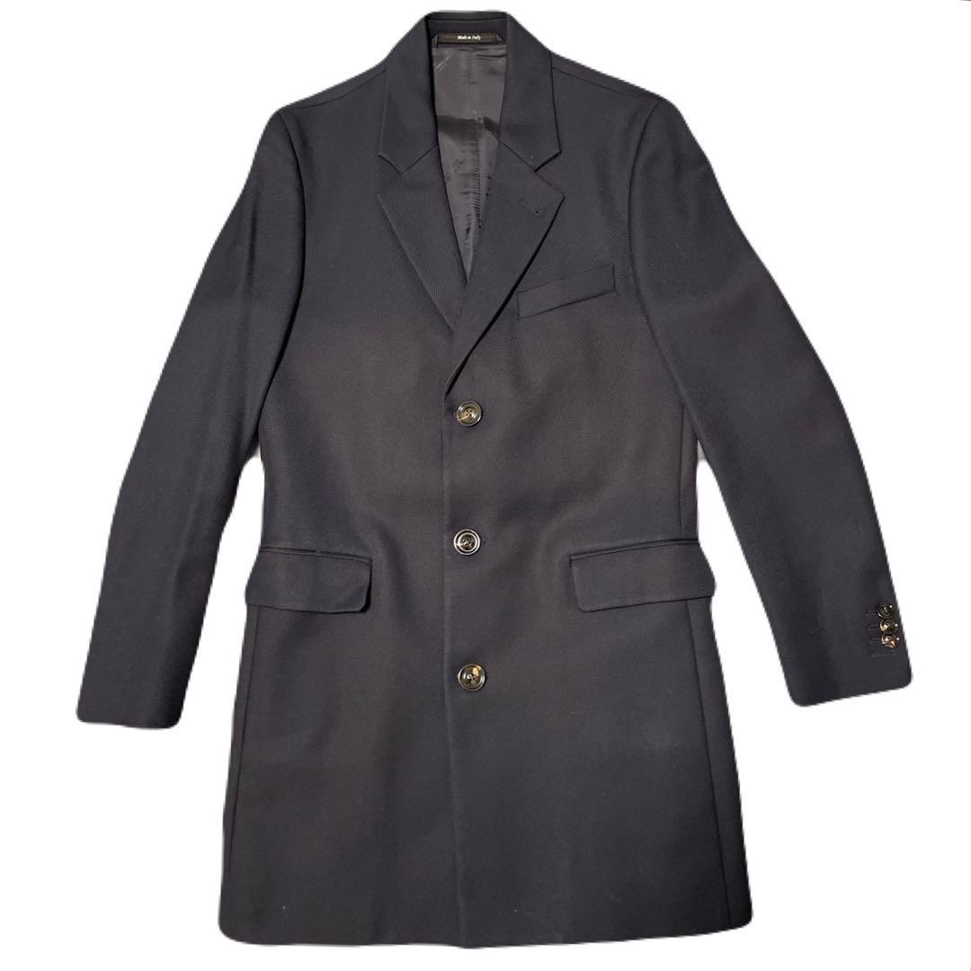 Maison Martin Margiela⑭ チェスターコート 44 ネイビー