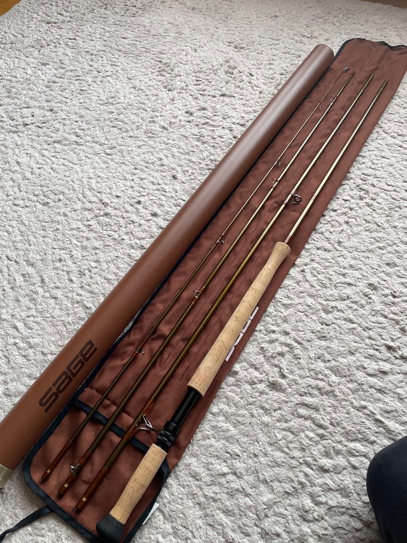 sage グラファイトⅢe 13.6ft8番
