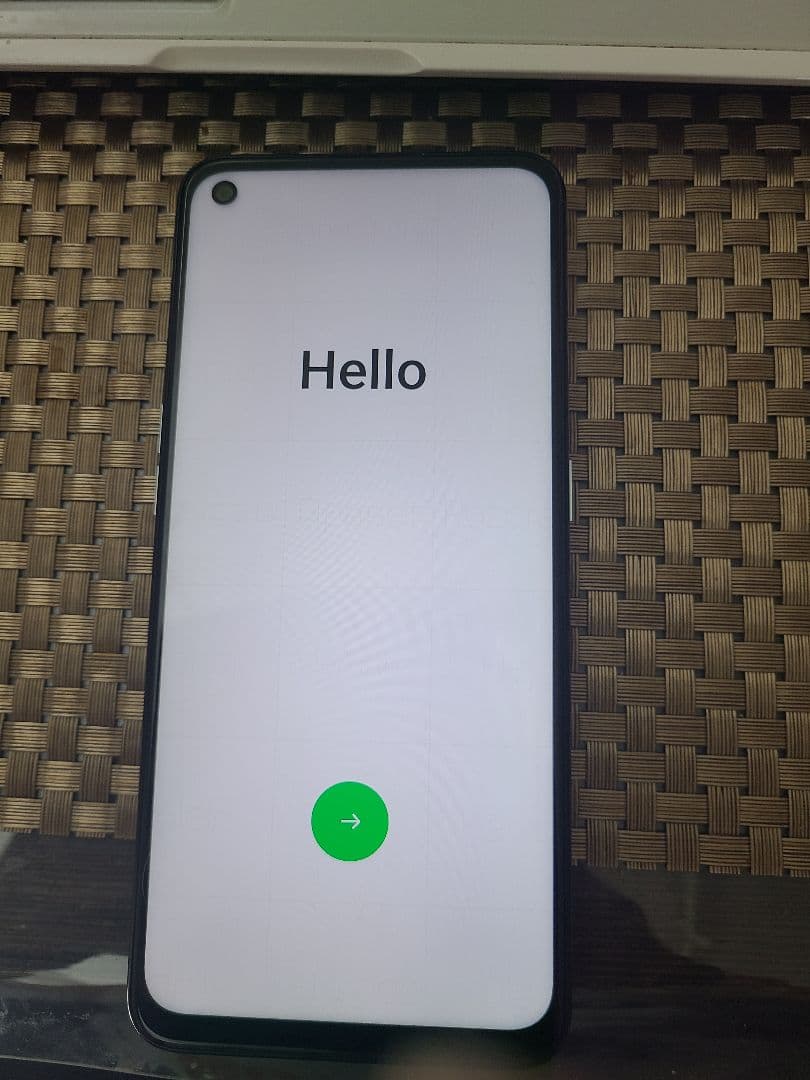 N*m様 OPPO スマートフォン 本体 青