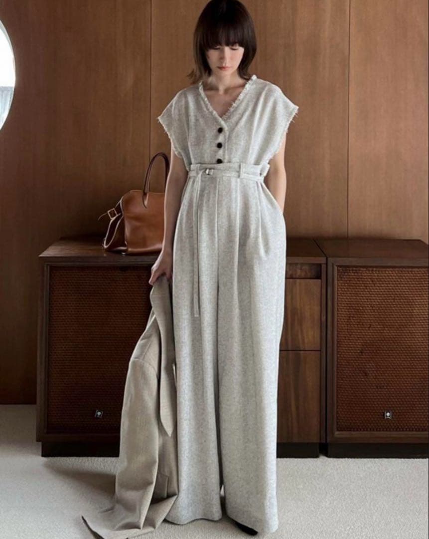 clane ツィードオールインワン即完売品