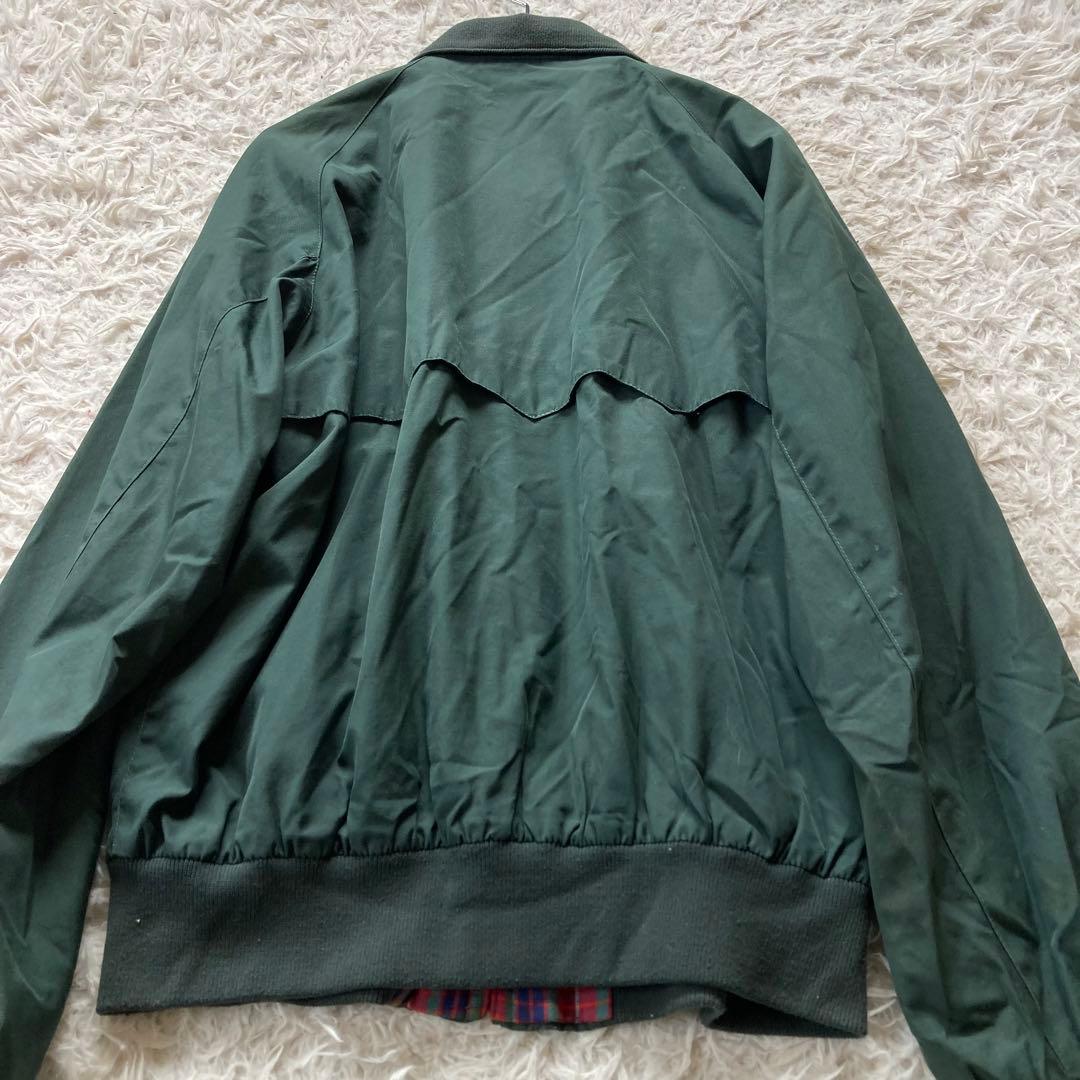BARACUTA ハリントンジャケット L 40 ダークグリーン スイングトップ