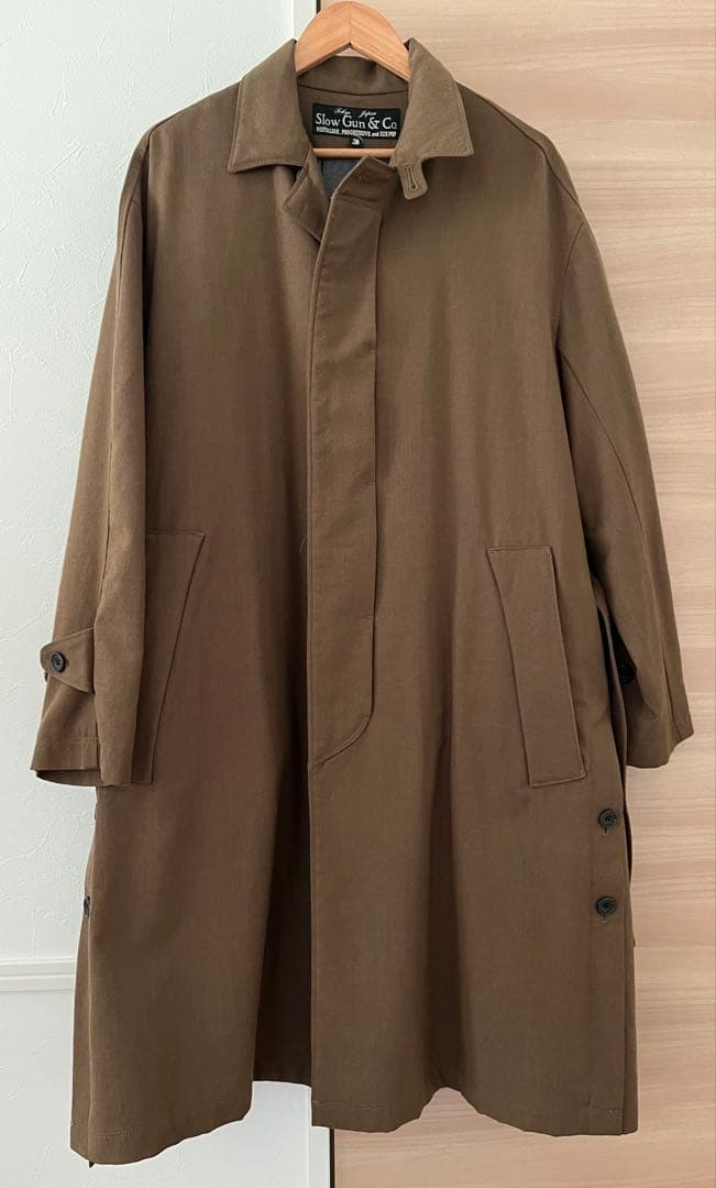 SLOWGUN ビッグシルエット　オフィサーコート