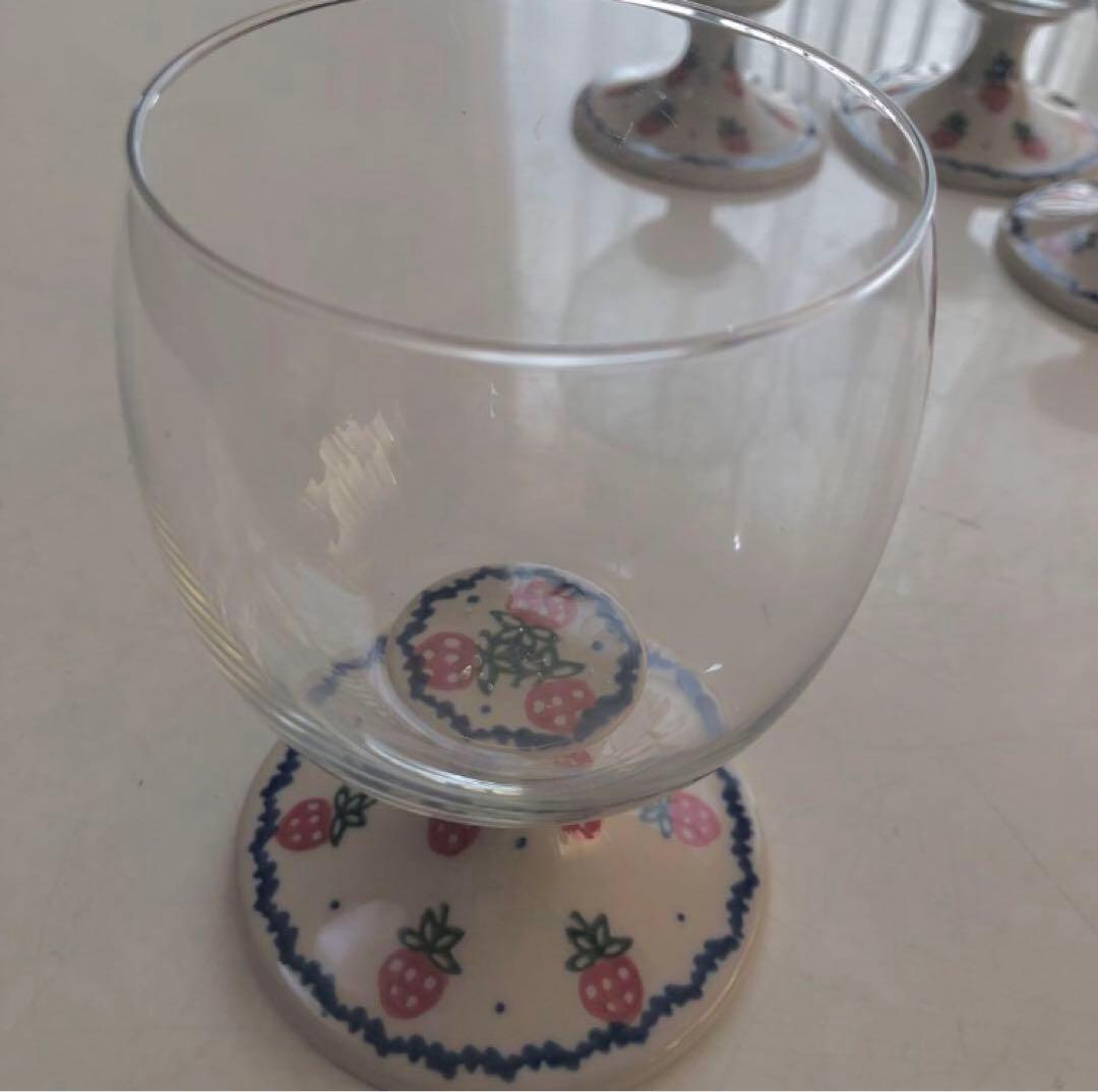 土日限定価格‼️ポーリッシュポタリー ポーランド食器　いちご