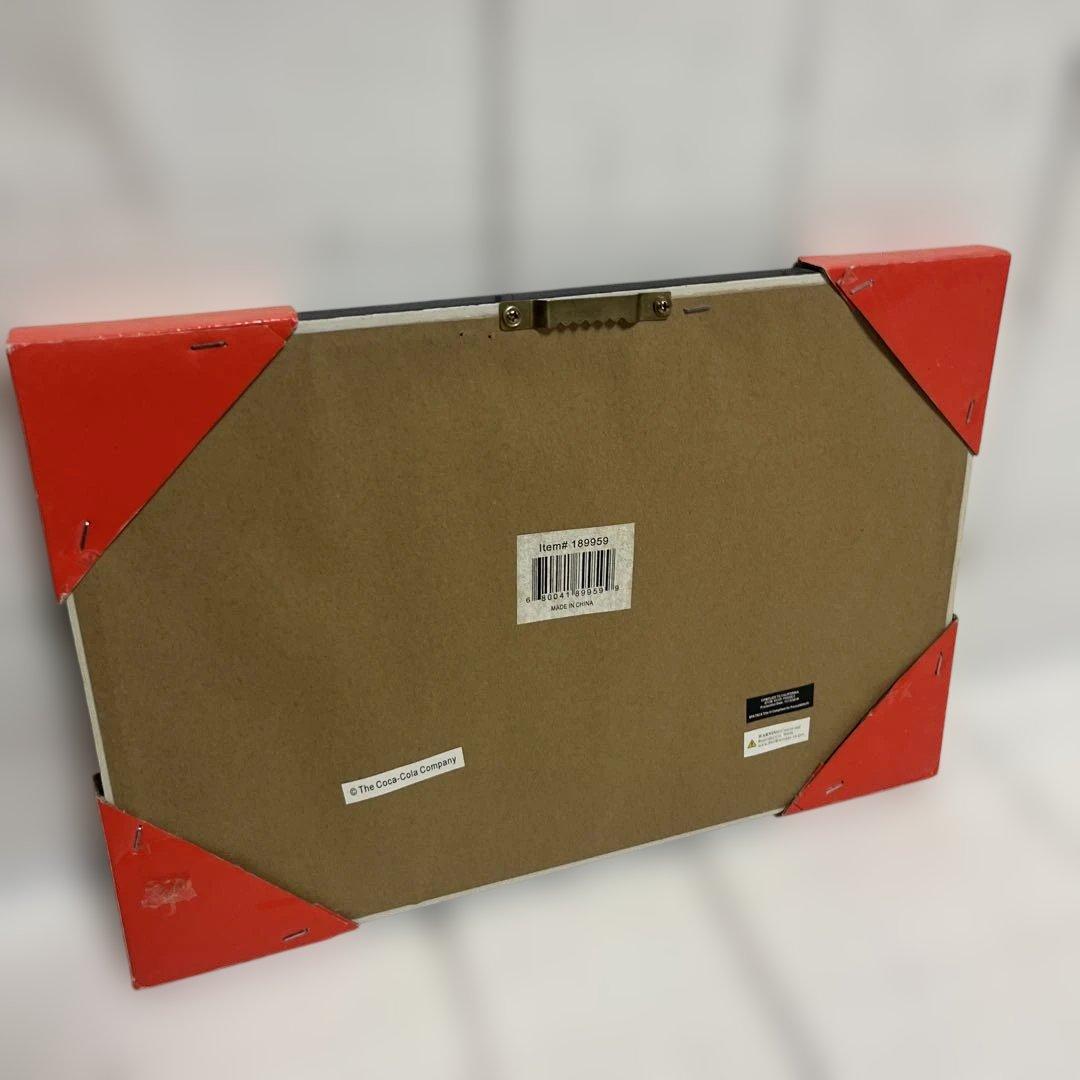 Coca-Cola コカコーラ　パブミラー　コカ・コーラ　鏡　38cm×26cm