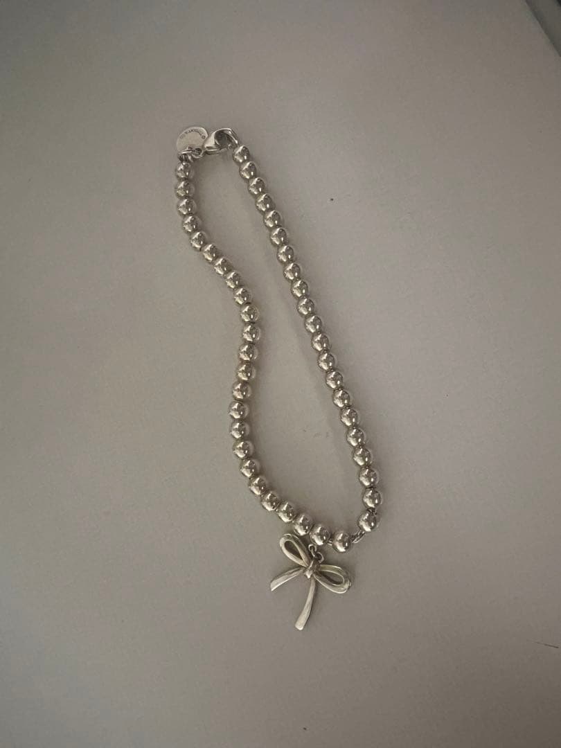 良好 TIFFANY&Co. ティファニー SVブレスレット シルバーカラー