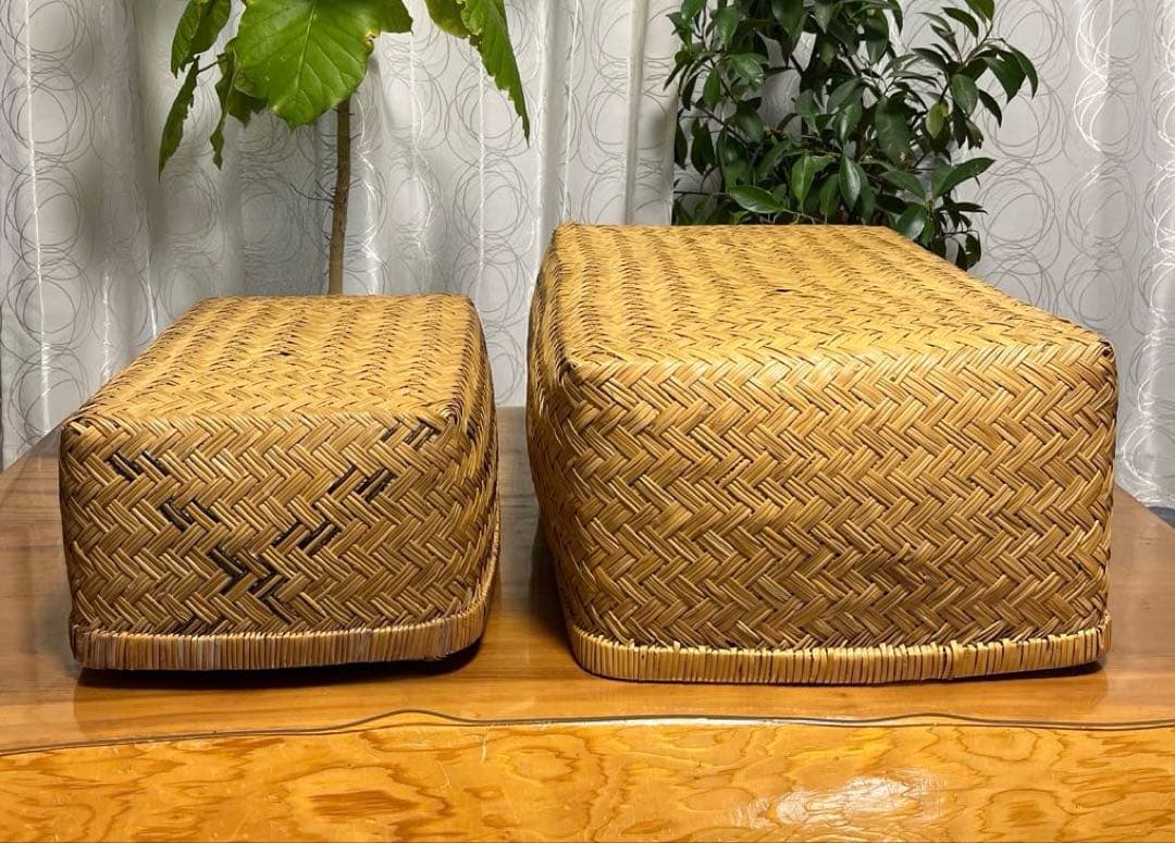 柳行李　行李　古民具　収納　昭和レトロ