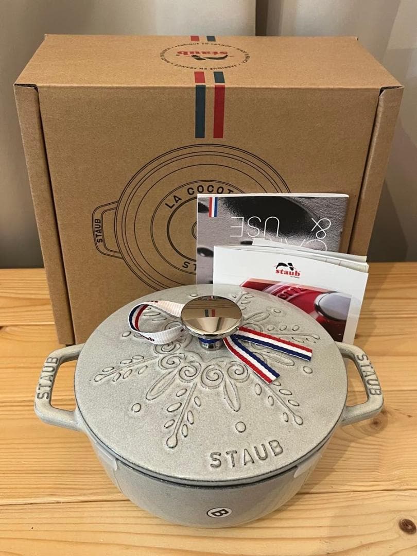 【新品】ストウブ staub ワナベ S スノーフレーク カンパーニュ