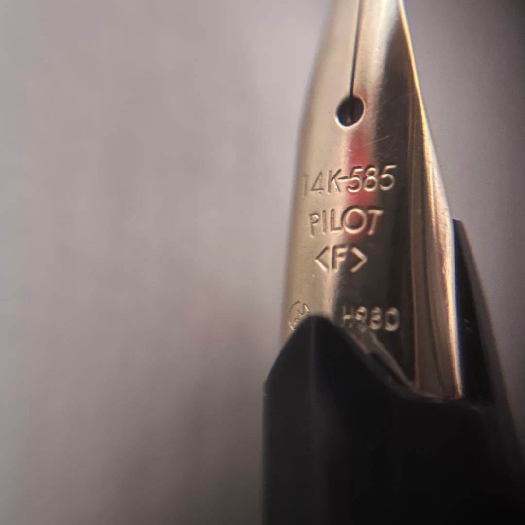 14K 585 PILOT パイロット　Elite エリート　万年筆