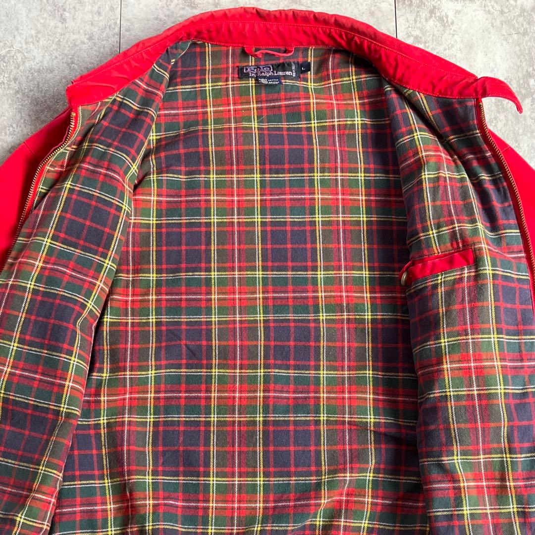 \"POLO Ralph Lauren\" 90s / スイングトップ L レッド