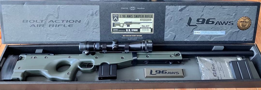 L96 AWS ボルトアクションエアライフル O.D.ストック