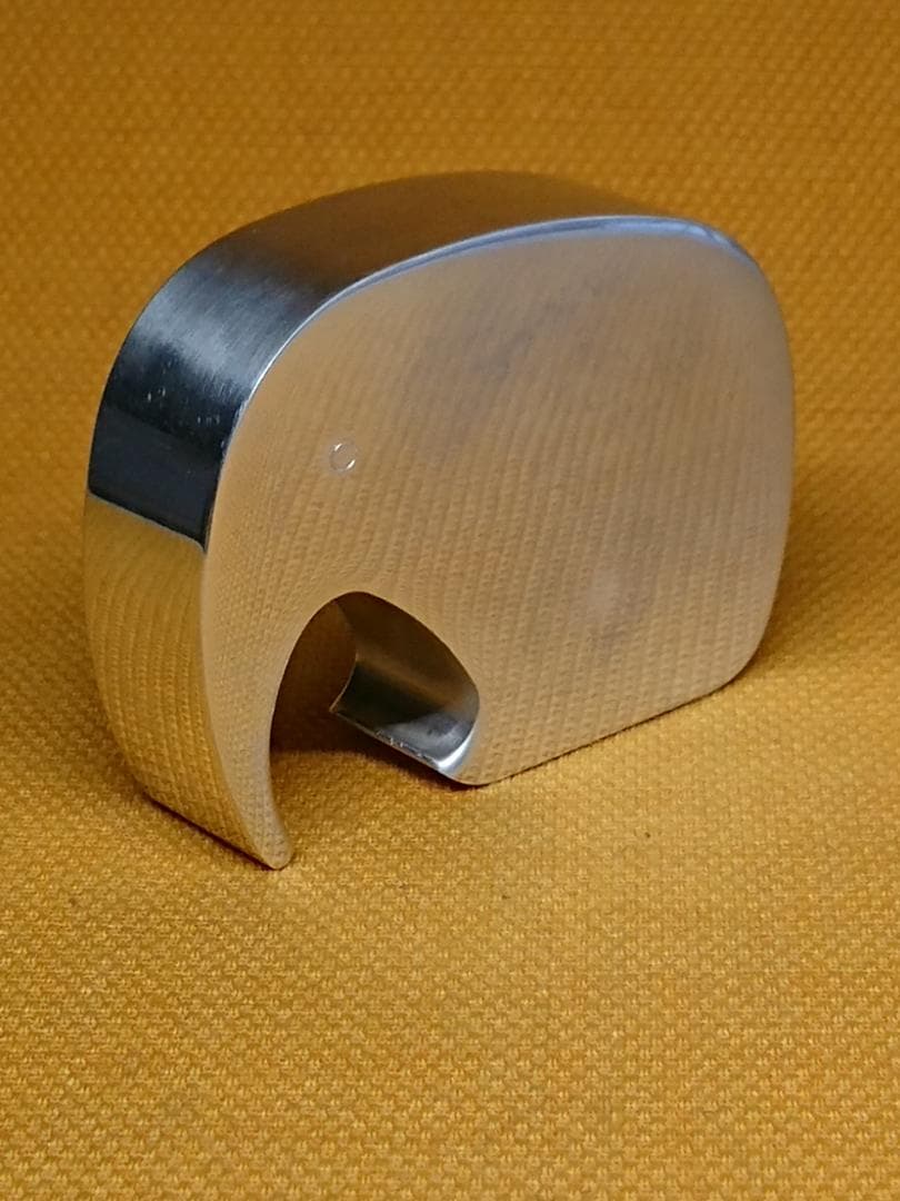 ゾウ　金属　北欧　オブジェ　置物　インテリア　工芸品　美術品　A3111