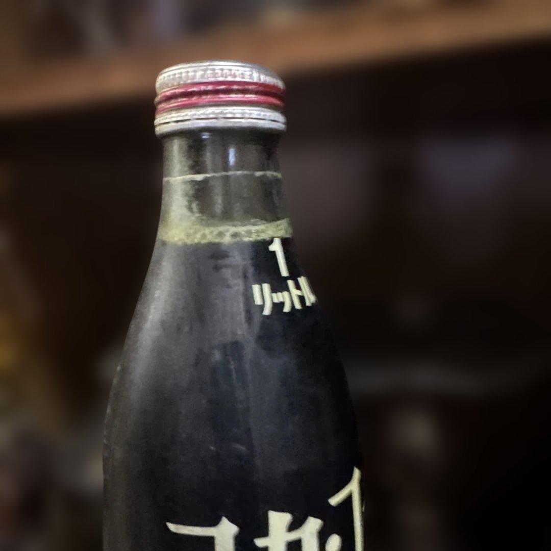 ☆超激レア☆Coca-Cola 1リットル瓶 20円引きキャップ　4本