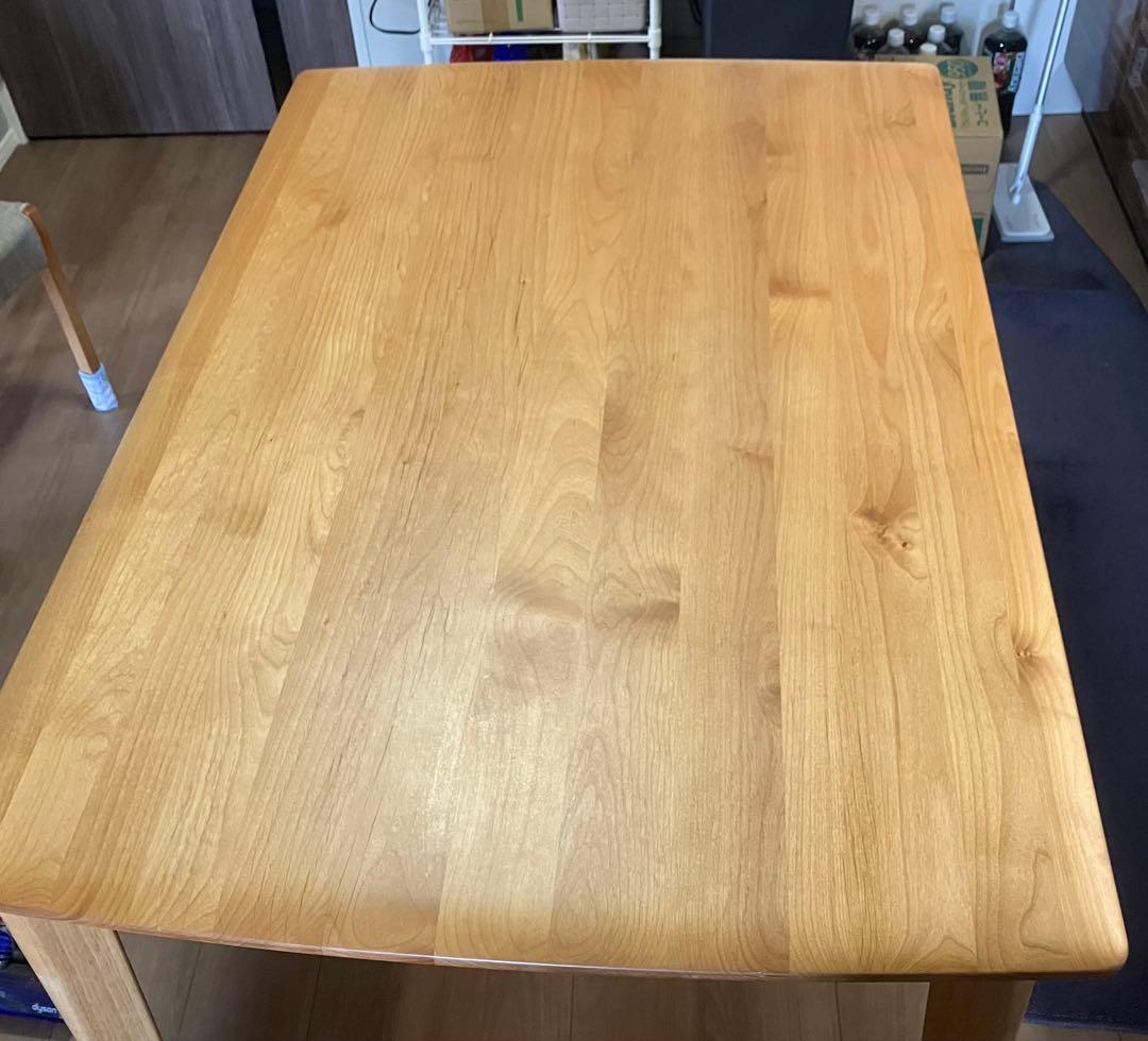 ダイニングテーブル (アルナス DF 120 LBR) 幅120cm ニトリ