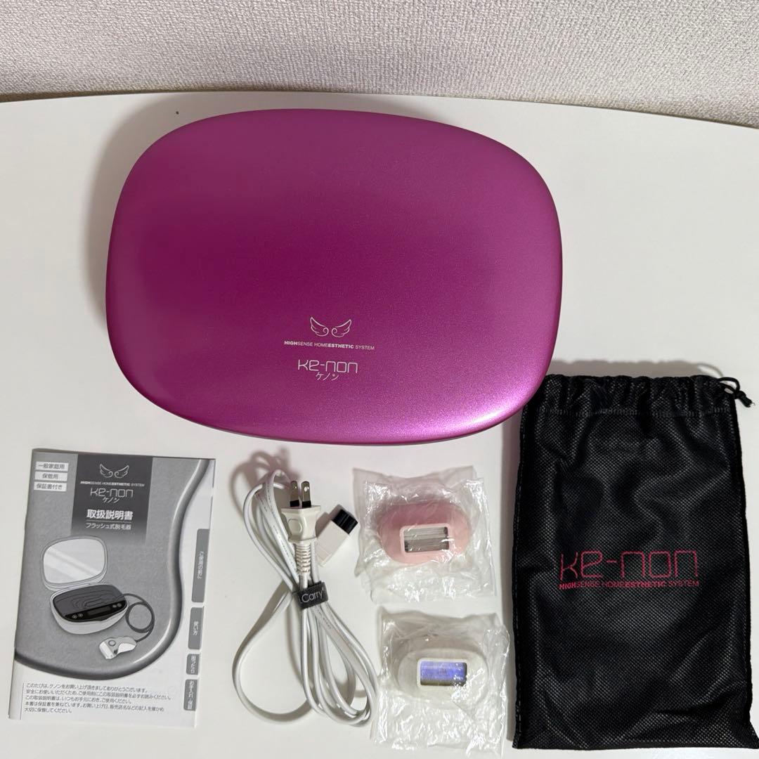 ケノン 脱毛器 NIPL-2080 日本製 ピンク