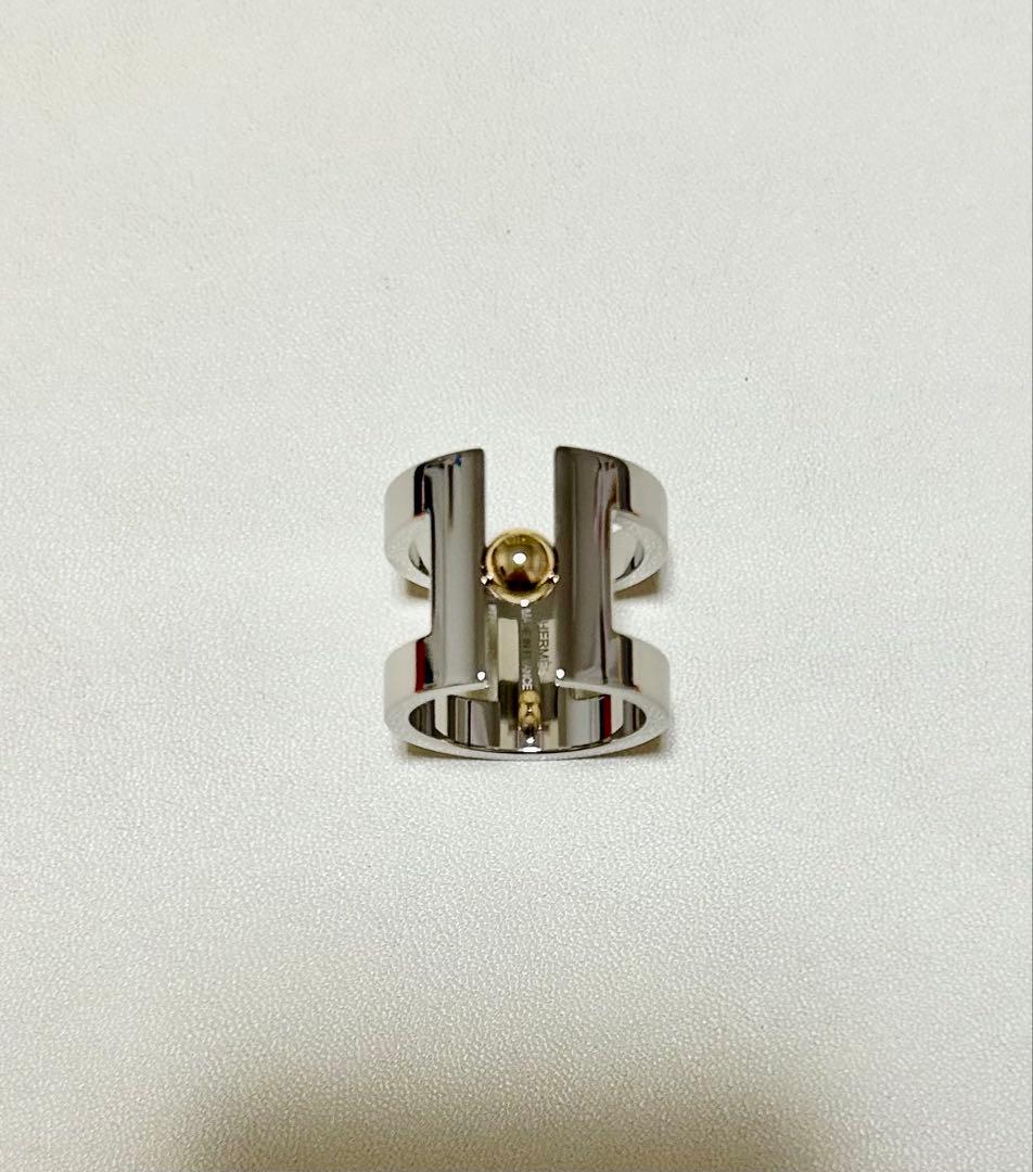 【正規品】エルメススカーフリング カレ用【新品未使用】