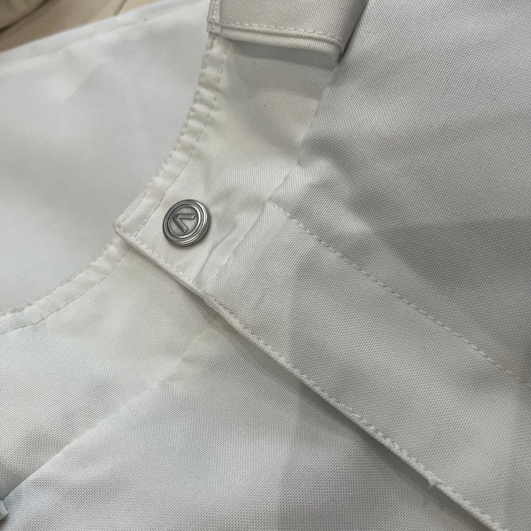 160 エアボーン　スノーボード・スキーウェアセット　白ホワイト調節アジャスター